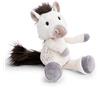 NICI 62243 Mony K. Pony di peluche morbido, tenero pupazzo per coccole e giochi, per adulti e bambini, 36 cm, bianco