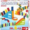 Noris Domino Run Basic 606062022 - Set di 200 pietre e una rampa per un parcour, dai 3 anni in su