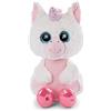 NICI Glubschis: L'Originale - Glubschis Milky-Fee l'unicorno 45 cm - Unicorni di Peluche con Grandi Occhi Luccicanti - Morbidi Animali di pezza per Gli Amanti dei Pupazzi Imbottiti