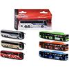 Majorette 212053159SDN - Man stadsbus - stadsbus van metaal met vrijloop, 13 cm, vanaf 3 jaar, verkrijgbaar in 6 verschillende modellen en kleuren, willekeurige keuze