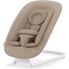 CYBEX Gold LEMO Bouncer, Sdraietta con Comodo Materassino, Compatibile con Seggiolone/Sedile CYBEX LEMO, Dalla Nascita Fino a 3 Anni (ca. 15 kg), Almond Beige