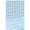 Kotobukiya Megami Device M.S.G Buster Doll Tank Eye Decal Set GIAPPONE UFFICIALE