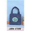 SEGA Rare Snoopy Premium Velluto a Coste Totalizzatore Borsa Blu Navy Ver. Express Da
