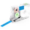 SUPVAN G-Serie Etichetta Continua, 12 mm x 7.5 m, Nero su Blu