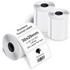 Phomemo M110/M200/M220/M221/M120 Etichette autoadesive, 1,18 x 0,78 (30x20mm), carta termica per stampanti di etichette Phomemo M110/M200/M220/M221/M120, 320 etichette per rotolo (3 rotoli)