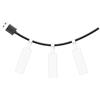 SUPVAN T50M Serie Nastro Etichettatrice, 25mm x 38mm + 40mm, Nero su Bianco