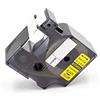 vhbw Cassetta nastro sostituisce Dymo 1734525 per etichettatrice 3,5m x 24 mm nero su giallo, nylon