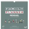 Quo Vadis Time & Life - Calendario Planner mensile per famiglie - Agenda scolastica 30 x 30 cm - Anno 2015-2016 - Set di 5