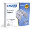 Rapesco 1238 Punti Galvanizzati Professionali Tipo 923/12 mm, Confezione da 1000
