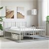 vidaXL Materasso in schiuma bianco 180x210 cm 7 zone livello di fermezza 20 ILD