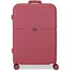 Pepe Jeans Accent Valigia Media Bordeaux 48x70x28 cm Rigido ABS Chiusura TSA Integrata 94.08L 4kg 4 Doppie Ruote di Joumma Bags