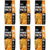 Polmak Power Pasta Penne High Protein Fonte di Fibre 22g Proteine 7,8g Fibre Pasta Sportiva per Massa Muscolare e Fitness, Pasta Proteica Innovativa con Farina di Lupino, 6 pezzi (1500g)