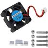 OTOTEC Set di ventole di raffreddamento per CPU DC 5 V, senza spazzole, con 4 viti, 3 radiatori compatibili con Raspberry Pi/A/B/B+/A+/2/3