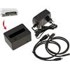 KALEA-INFORMATIQUE Docking station verticale per SSD U2 NGFF SFF-8639 USB3.1 10G A o C, alimentazione 3A. Velocità di trasferimento dati 900MB/s.
