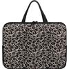 ENEN Custodia Borsa per Laptop Stampe Leopardo, 10-17 Pollici Computer Portatile, Impermeabile Custodia Protettiva con Maniglia per Laptop (15'',Grigio Caffè)