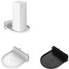 Generic Supporto da parete per sistema WiFi a rete domestica, supporto per tenda Nova Linksys Velop TP-Link D-Link per router Wi-Fi Google Nest (nero)