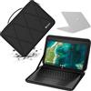 Smatree, custodia protettiva rigida in EVA, compatibile con laptop HP Fortis G11 da 14", laptop HP Fortis G10 Chromebook da 14", borsa impermeabile e antiurto (X8262)