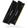 Acer Predator Pallas II DDR5 RAM 32GB (16GBx2) 6000MHz CL36 - Intel XMP 3.0 & AMD Expo - Memoria per computer gaming (Nero)