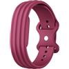 GIOPUEY Cinturini Compatibile con Google Fitbit Air, Morbido Silicone Cinturino [Resistente all'Usura] [Traspirante] - Purple-C
