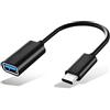 Generic Cavo USB C - USB C maschio a USB A femmina | Cavo USB portatile femmina a USB C, adattatore audio, tecnologia USB, convertitore per cuffie leggero, adattatore multifunzionale di ricambio per telefoni