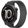 GIOPUEY Cinturini Magnetica Compatibile con OnePlus Watch 4, Cinturino in Acciaio Inossidabile Intrecciato [Magnetico] - Black
