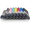 Genérico Confezione da 8 cartucce d'inchiostro pigmentato compatibili con Epson T6061- T6069, C13T606100-C13T606900 per Stylus Pro 4800/4880