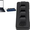 Topiky Mini Tastiera da Gioco Meccanica con Tastierino a 4 Tasti, Wireless 2.4G, Bluetooth, USB Cablata Mini Tastierino Macro Programmabile Retroilluminato RGB a Tre modalità, Tastiera