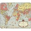 OCELIO Tappetino per mouse con mappa del mondo multi formato in gomma con bordo bloccato (orizzontale), tappetino per mouse per ufficio e casa