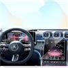 HFSWWLKJ Pellicola protettiva display Compatibile Con Benz GLC 63 GLC 350 | GLC 43 GLC 300 2023 2024 Protezione Schermo Vetro Temperato 11,9 Pollici Strumento Digitale(Gps and instrument)
