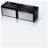 Powertec Energy Batteria UPS / batterie di ricambio per rack Eaton 5P 1550iR - 5P1550iR + EB012SP