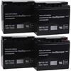 akku-net Batteria ricaricabile di ricambio per USV APC Smart-UPS 3000, 12V, Lead-Acid