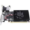 Tangxi Scheda Grafica R5 230 da 2 GB, Scheda Grafica da Gioco GDDR3 a 64 Bit con Ventola di Raffreddamento, Supporto X16 PCI Express, VGA DVI, Scheda Video per Ufficio Domestico