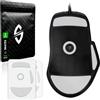 SensoryBoost FPS (PTFE) Pattini (set da 2) - compatibili con Roccat Kone XP, Pro - per la massima precisione e controllo, precisi, autoluforanti e durevoli, piedini di ricambio di alta qualità, Glides