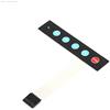 Kopeme fatteryu 1x5 Matrix Array LED 5 Tasti a Membrana Switch Tastiera Automatico