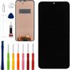 Vvsialeek Display OLED di ricambio compatibile con Samsung Galaxy A16 4G (5G) LCD Touch Screen con funzione di impronte digitali Toolkit