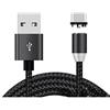 Mocturnity di ricarica magnetico USB, di ricarica magnetico caricatore del telefono magnetico con rotazione a 540° (6,6 piedi)