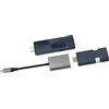 Nimble Tech Nimble Cast Go, adattatore convertibile HDMI a tipo C, risoluzione 4K a 30Hz, 2 schermi divisi, supporto AirPlay, Miracast, Google Cast