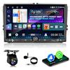 ETLFUCyber Android Autoradio per VW Volkswagen Jetta Passat Seat Golf Tiguan Polo, [4G+64G] 9 pollici Touchscreen Stereo, Wireless Carplay e Android Auto/GPS/Wi-Fi/Bluetooth/32EQ/FM RDS Radio