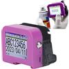 Plyisty Stampante Portatile, Mini Stampante Portatile a Getto D'inchiostro con Touch Screen LED, Macchina per Codifica a Getto D'inchiostro Portatile per Codici a Etichette, Data, (Spina