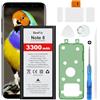 Beefix Batteria di ricambio per Samsung Galaxy Note 8 (SM-G950F), 3300 mAh ad alta capacità per Galaxy Note 8 (EB-BN950ABE) con strumenti di riparazione professionali