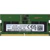 Adamanta Sam Original Modulo di memoria RAM per computer portatile 8 GB (1 x 8 GB) DDR5 5600 MHz PC5-44800 SODIMM 1Rx16 CL46 1,1 V M425R1GB4BB0-CWM Adamanta