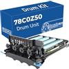 RTEUYH Unità a Tamburo Compatibile 78C0Z50 78C0ZV0, Funziona Per Le Stampanti CX421adn CX522ade CX622ade CX625adhe MC2325adw MC2425adw MC2535adwe MC2640adwe 1-pack