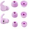 Adhiper Auricolari di Ricambio per Beats Fit Pro, Studio Buds e Studio Buds+ - 3 Paia, Taglie S/M/L, Punte in Silicone Morbido, Riduzione del Rumore e Vestibilità Comoda e Sicura (Viola Ametista)
