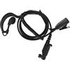 Yunseity Auricolare Auricolare per Hytera PD600/PD602/PD605/PD662/PD665/PD680/PD682/PD685 X1e X1p, 2 Vie Radio Walkie Talkie PTT Auricolare Tubo Acustico Auricolare