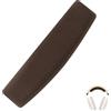 Linkidea Fascia di ricambio in velluto compatibile con cuffie Sennheiser HD 598/ 598SE/ 598CS/ 595/569/559/558/ 555/518/ 515, Game One, PC360, PC373D (marrone)