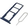 Eonpam Vassoio Carta SIM per (Samsung Galaxy A02S/A03S) qualità Originale Porta Scheda SIM Ricambio Slot Scheda Memoria SD con Pin della Scheda SIM(Blu)