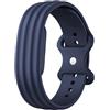 GIOPUEY Cinturini Compatibile con Google Fitbit Air, Morbido Silicone Cinturino [Resistente all'Usura] [Traspirante] - Navy Blue
