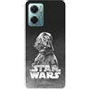 LA CASA DE LAS CARCASAS Custodia per Xiaomi Redmi 10 5G ufficiale di Star Wars Darth Vader sfondo nero per proteggere il tuo cellulare. Cover per Xiaomi in silicone flessibile con licenza ufficiale di Star Wars