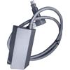 Jiawu Adattatore Ethernet Internet Satellitare V2, Adattatore per Antenna Parabolica Rettangolare, Adattatore Cavo Kit Internet Powerline