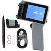 Luocute Stampante a Getto D'inchiostro Portatile, Mini Stampante Portatile con Touch Screen LED HD 4,3 Pollici, CPU Smart 4, Cartuccia Nera 42 Ml per la Stampa di Etichette con